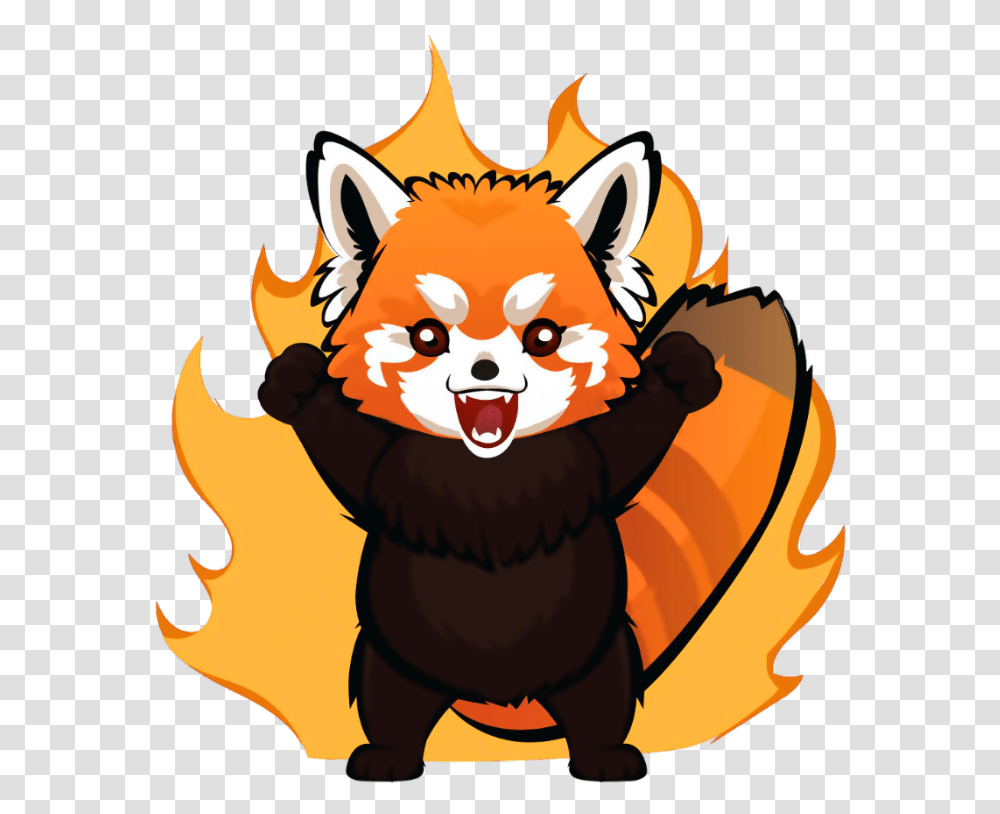 Speed Dal Icons Instead Screenshot Vivaldi Forum Cartoon Cool Red Panda, Mammal, Animal, Wildlife, Lesser Panda Transparent Png