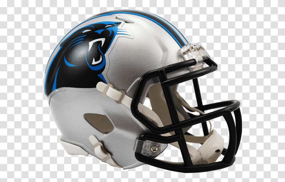 Speed Mini Helmet Panthers Helmet, Apparel, Football Helmet, American Football Transparent Png