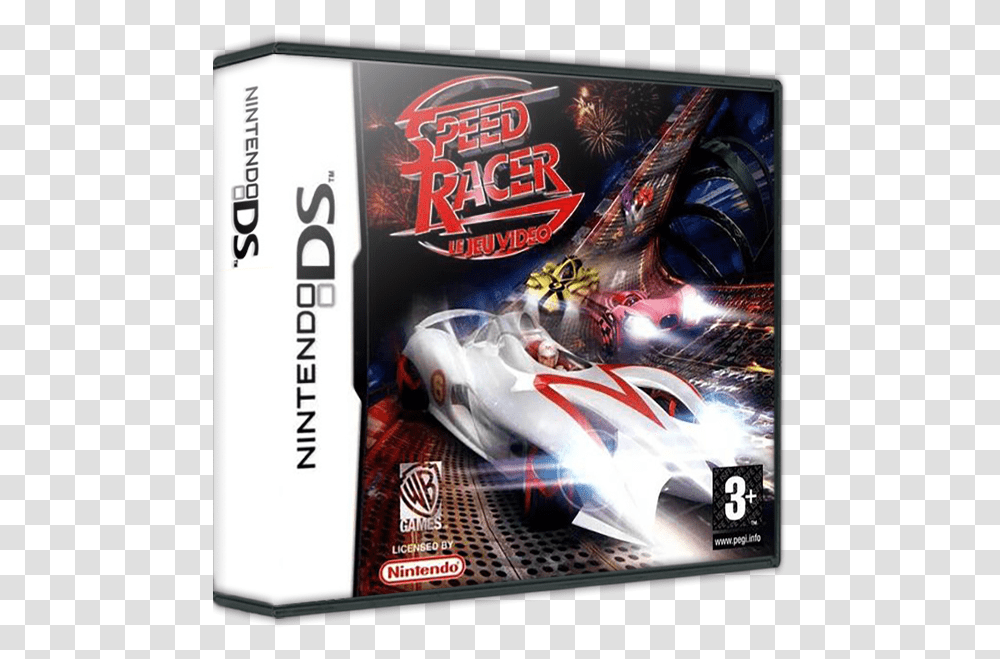 Speed Racer Video Game, Poster, Advertisement, Dvd, Disk Transparent Png