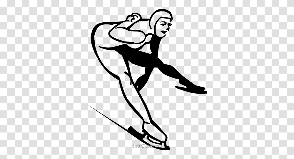 Speed Skater Royalty Free Vector Clip Art Illustration, Acrobatic, Spider, Invertebrate, Animal Transparent Png
