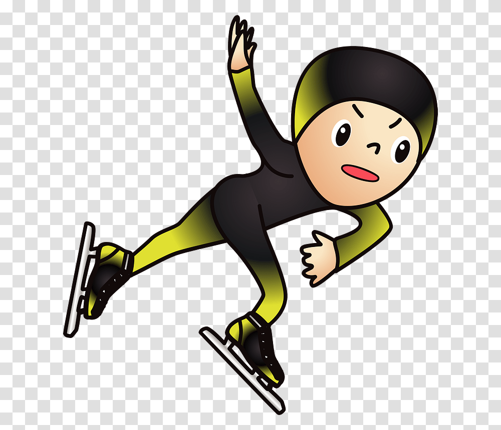 Speed Skating Sports Clipart, Outdoors, Hammer, Adventure, Leisure Activities Transparent Png