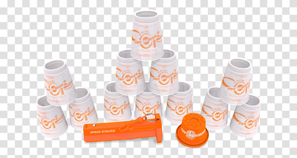 Speed Stacking Cups Pro Series, Paper, Beverage, Towel, Paper Towel Transparent Png