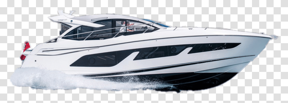 Speedboat, Vehicle, Transportation, Yacht, Person Transparent Png
