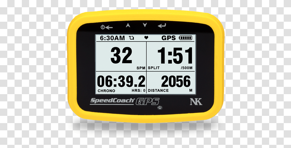 Speedcoach Gps Model 2 Measuring Instrument, Clock, Digital Clock, Text, Alarm Clock Transparent Png