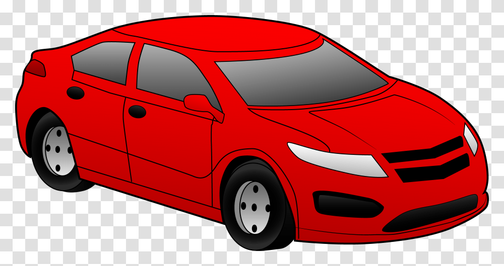 Speeding Car Clipart Free Hot Hatch, Vehicle, Transportation, Tire, Wheel Transparent Png