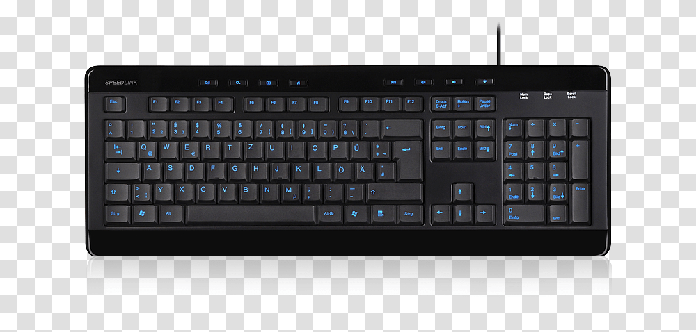 Speedlink Darksky LED Keyboard, Electronics, Computer Keyboard, Computer Hardware, Laptop Transparent Png