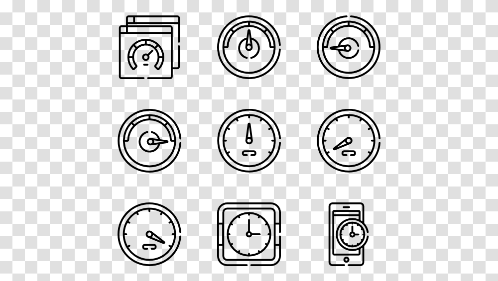 Speedometer Amp Time Circle, Gray, World Of Warcraft Transparent Png
