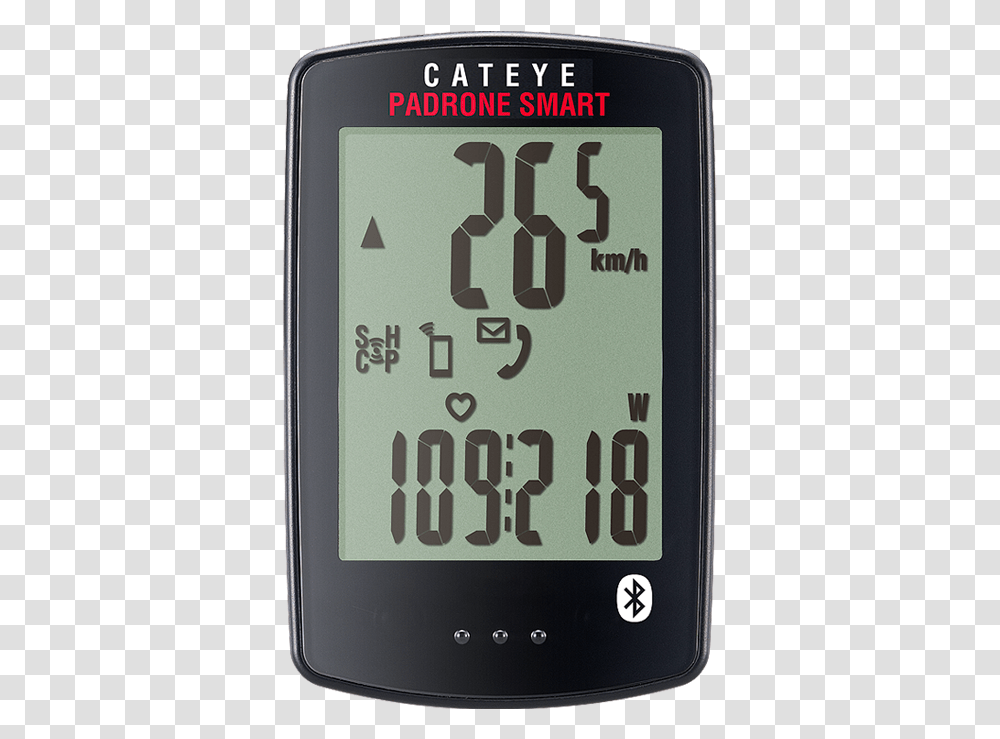 Speedometer For Bike Cateye, Mobile Phone, Electronics, Cell Phone, Digital Clock Transparent Png