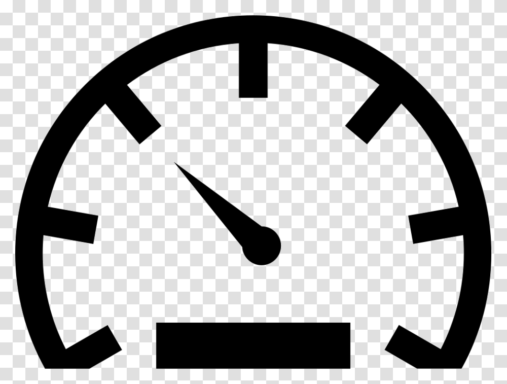 Speedometer Icon Free Download, Gauge, Stencil, Tachometer Transparent Png