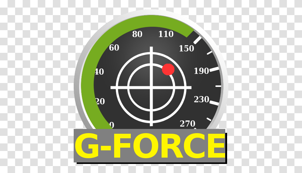Speedometer With G Target Orange Icon, Gauge, Tachometer Transparent Png