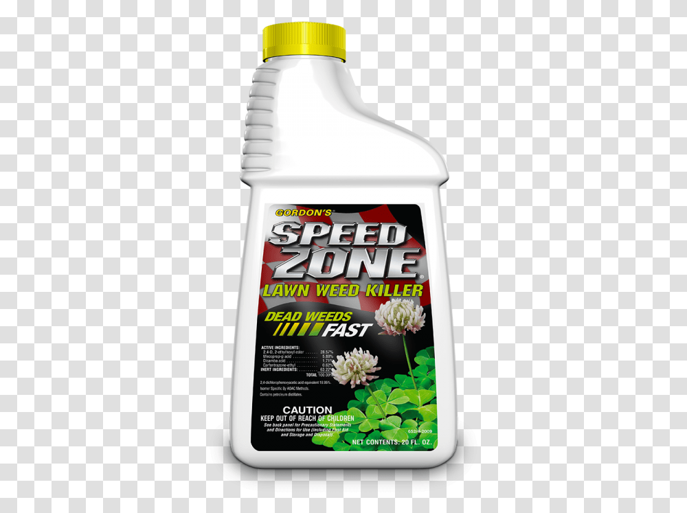 Speedzone Lawn Weed Killer Concentrate Speed Zone Weed Killer, Bottle, Advertisement, Poster, Shaker Transparent Png