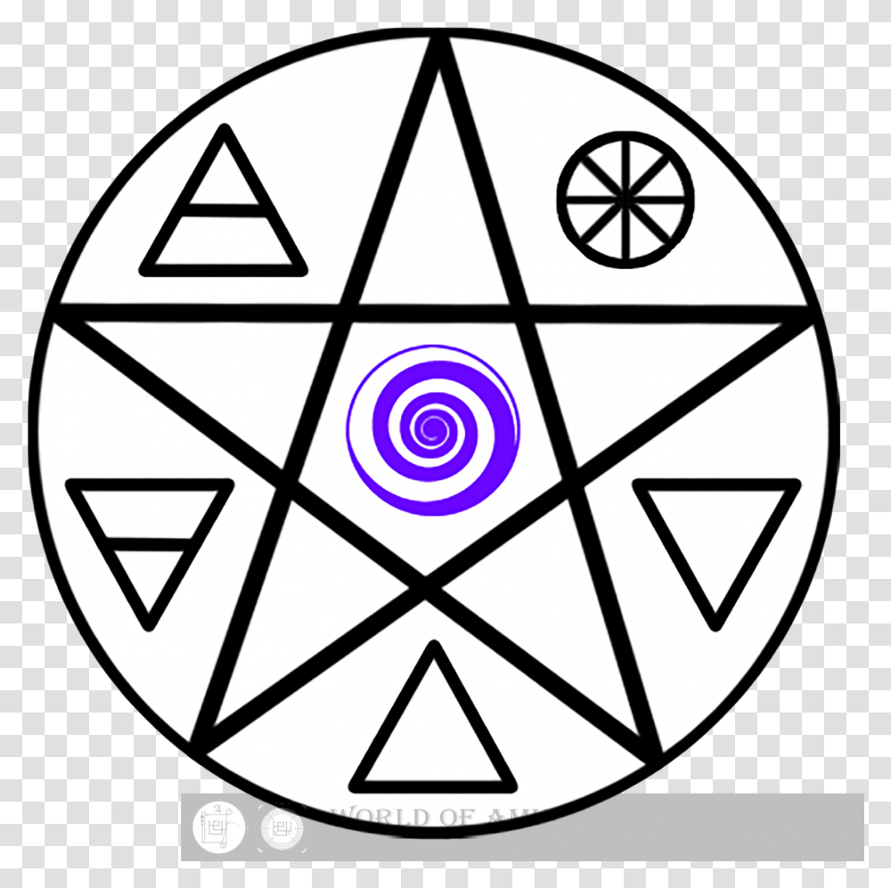 Spell Circle Star With Circle, Star Symbol, Logo, Trademark Transparent Png