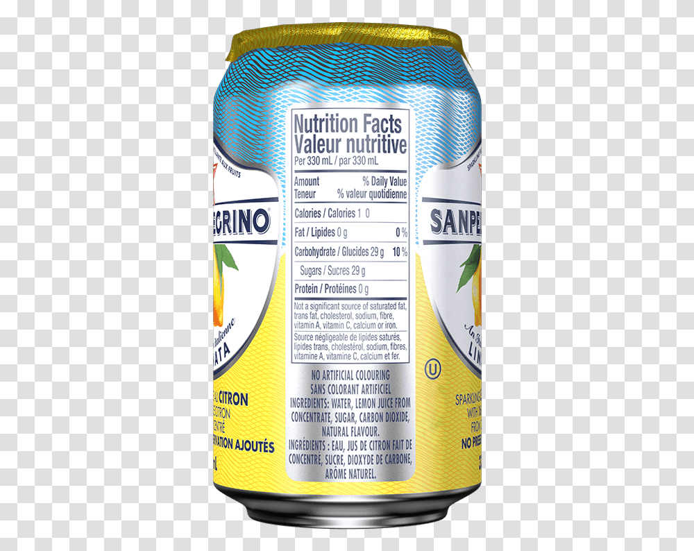 S.pellegrino, Tin, Can, Beverage, Drink Transparent Png