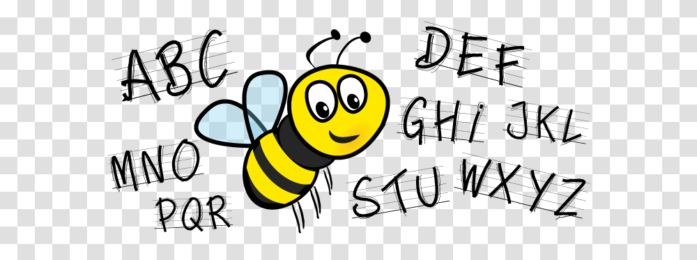 Spelling Bee Clipart, Animal, Invertebrate, Insect, Honey Bee Transparent Png