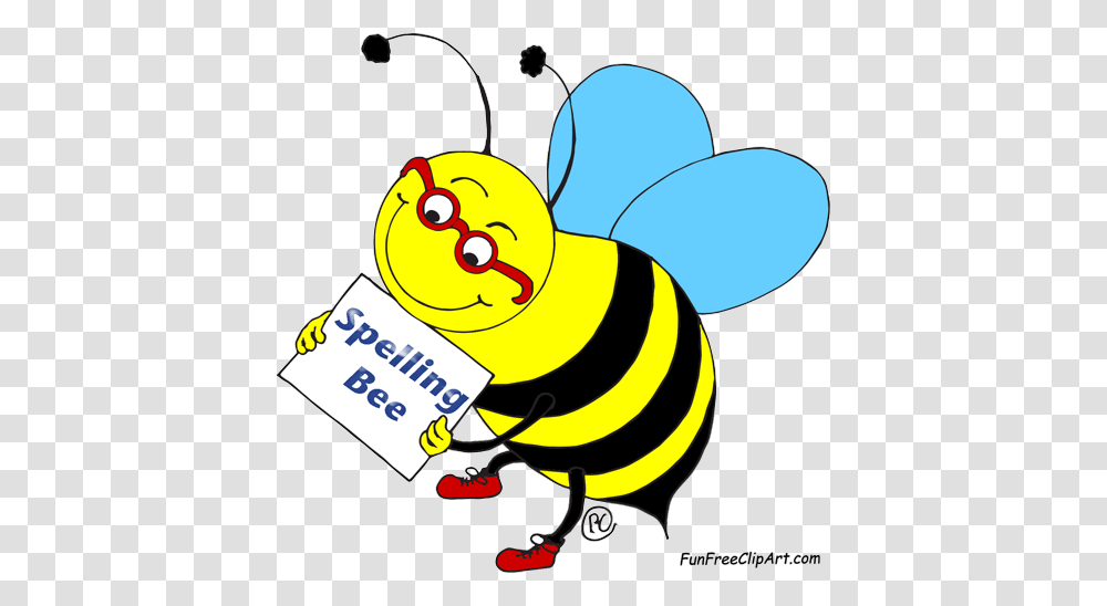 Spelling Bee, Honey Bee, Insect, Invertebrate, Animal Transparent Png