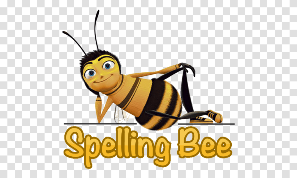 Spelling Bee, Insect, Invertebrate, Animal, Honey Bee Transparent Png