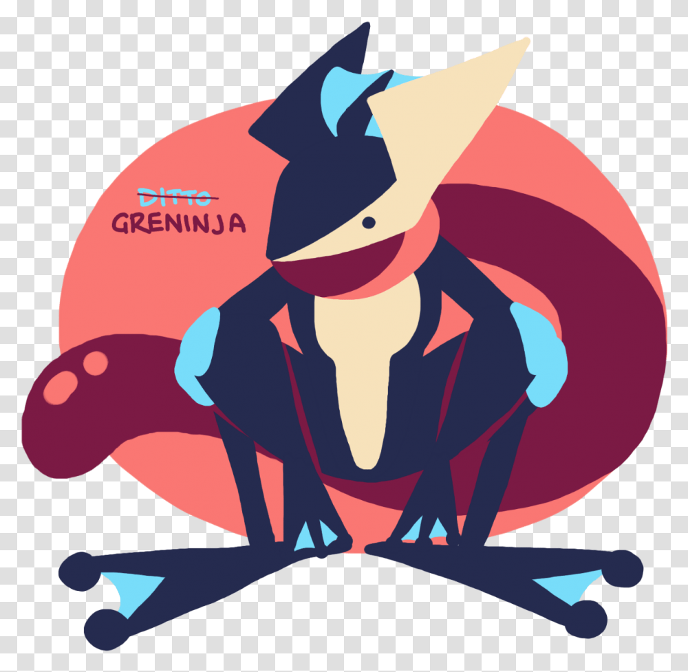 Spenser All The Pokemon I've Done So Far Chikorita Ditto Greninja, Clothing, Graphics, Art, Poster Transparent Png