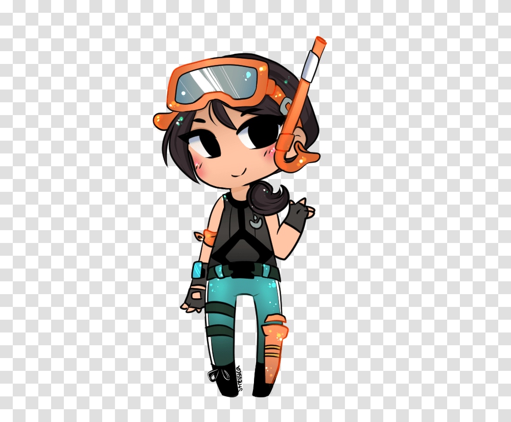 Spent The Down Time Drawing My Favorite Skin Snorkel Ops, Person, Costume, Helmet, Photography Transparent Png