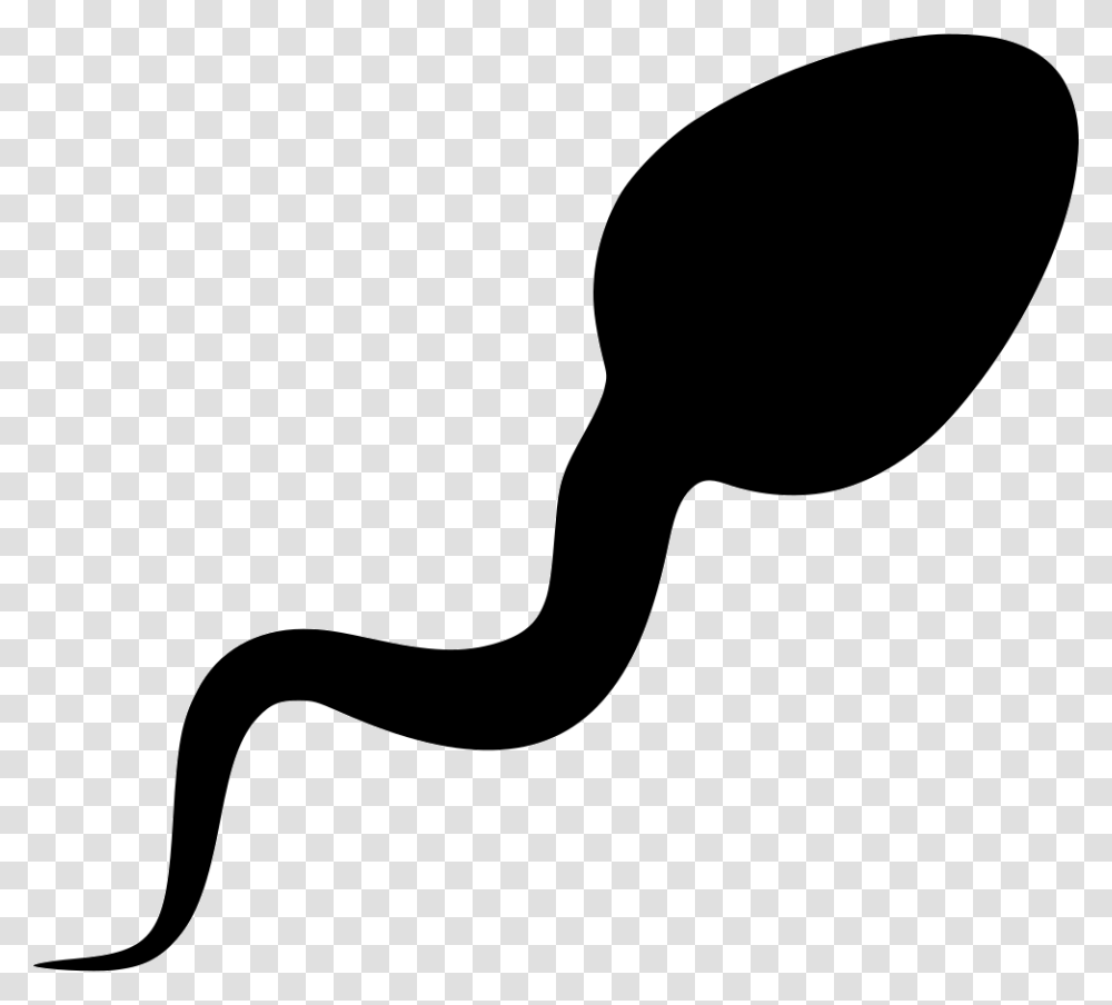 Sperm Icon Free Download, Silhouette, Stencil, Animal, Mustache Transparent Png