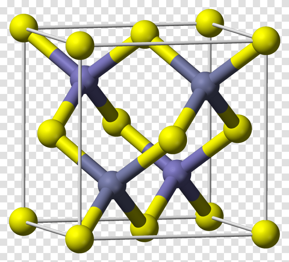 Sphalerite Unit Cell 3d Balls Sulfuro De Zinc Estructura Cristalina, Toy, Knitting, Alphabet Transparent Png