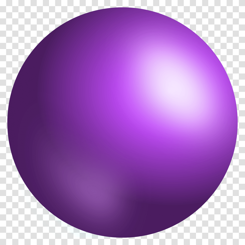 Sphere 3d Purple Circle, Balloon Transparent Png