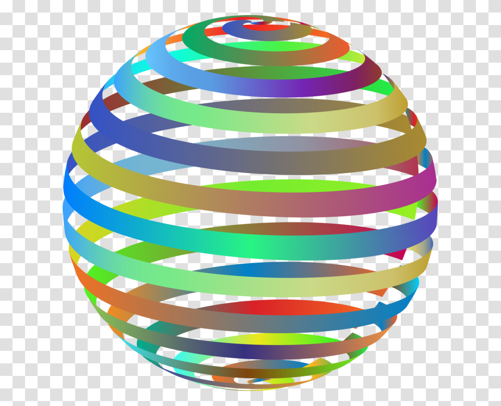 Sphere Geometry Three Dimensional Space Spiral Description Free, Food, Egg, Birthday Cake, Dessert Transparent Png