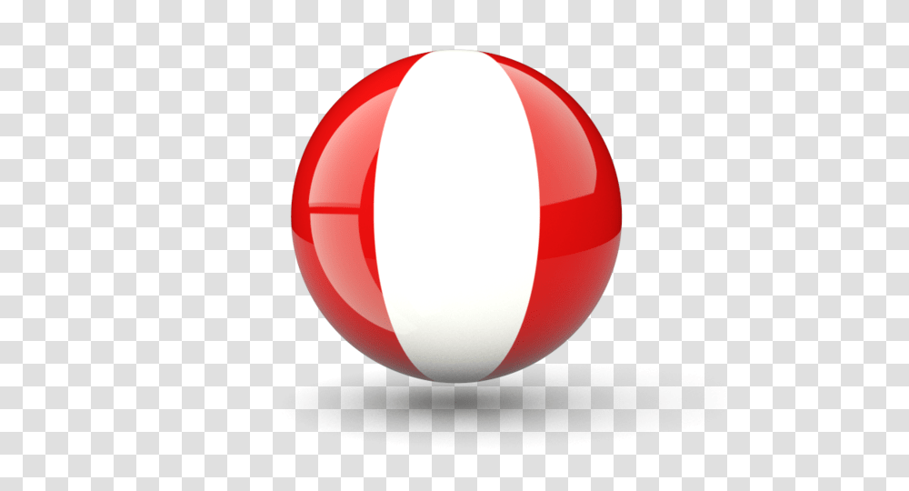 Sphere Icon Illustration Of Flag Of Peru, Ball, Balloon Transparent Png