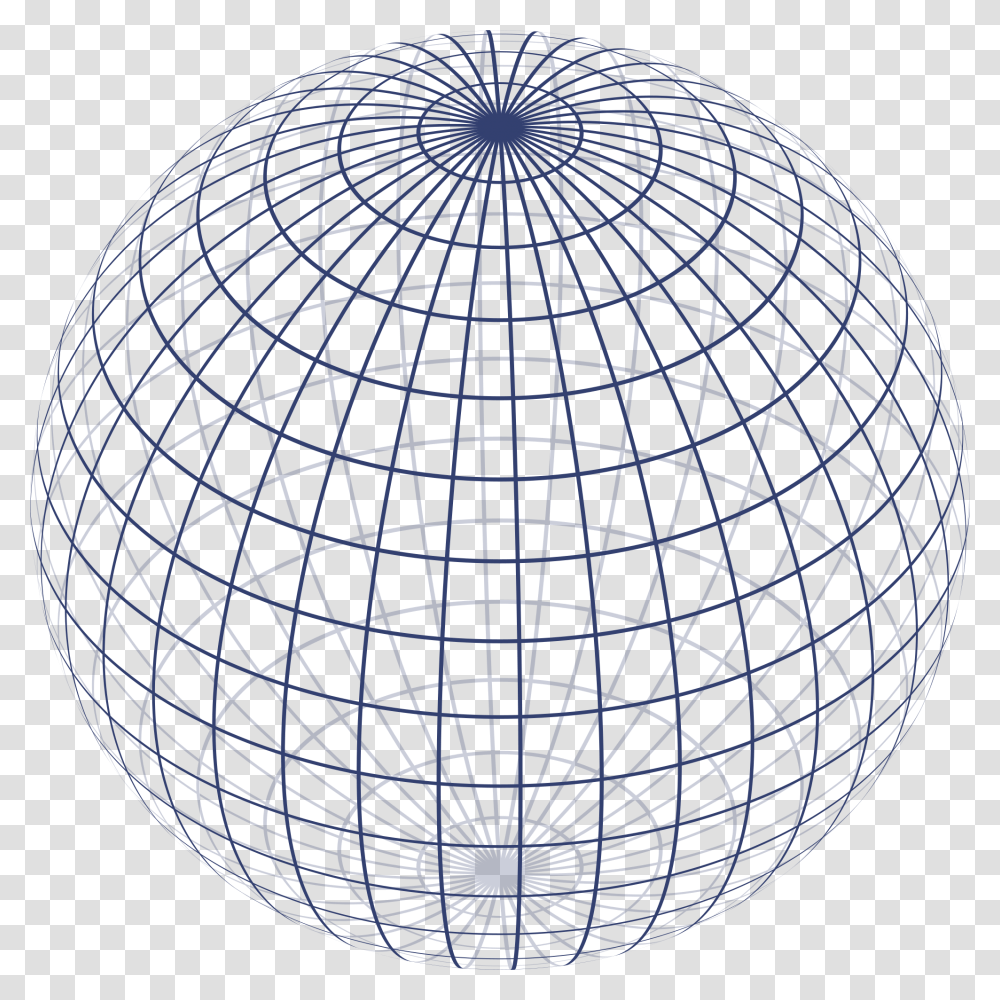 Sphere Wireframe, Balloon Transparent Png