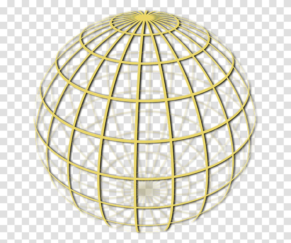 Sphere Wireframe, Lamp, Chandelier, Astronomy Transparent Png