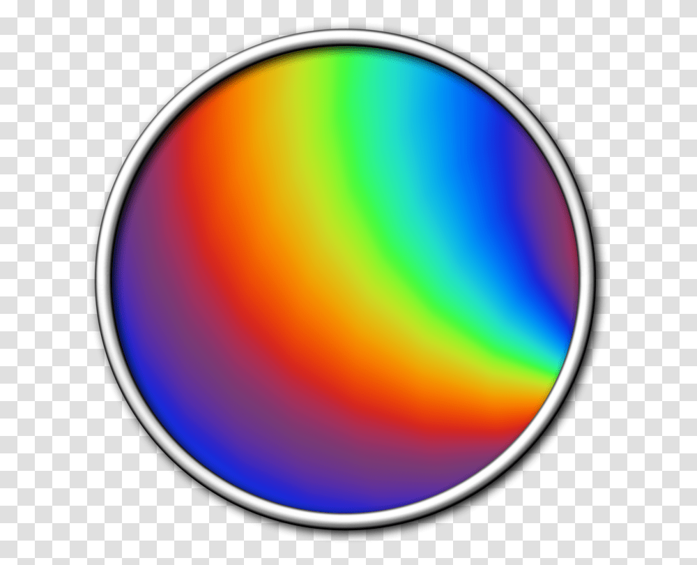 Spherecircleline Rainbow Disk, Balloon, Nature Transparent Png