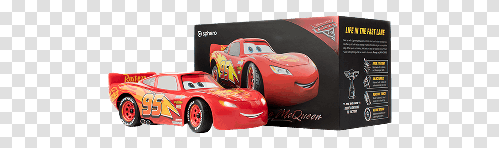 Sphero Ultimate Lightning Mcqueen, Sports Car, Vehicle, Transportation, Automobile Transparent Png