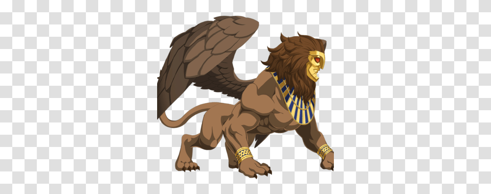 Sphinx Fgo, Animal, Dinosaur, Reptile, Person Transparent Png