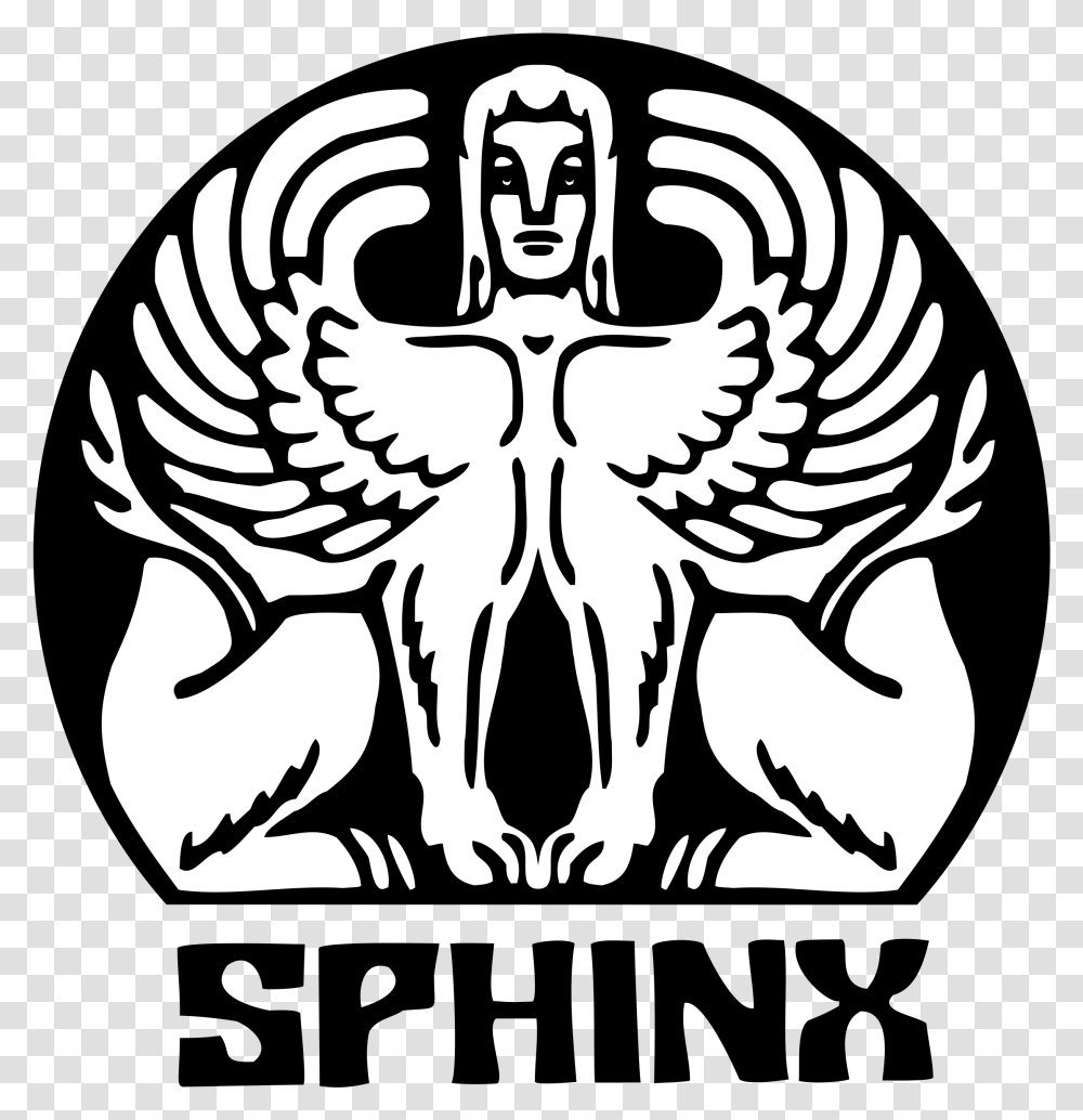 Sphinx Logo Svg Sphinx Logo, Stencil, Symbol, Emblem, Hook Transparent Png
