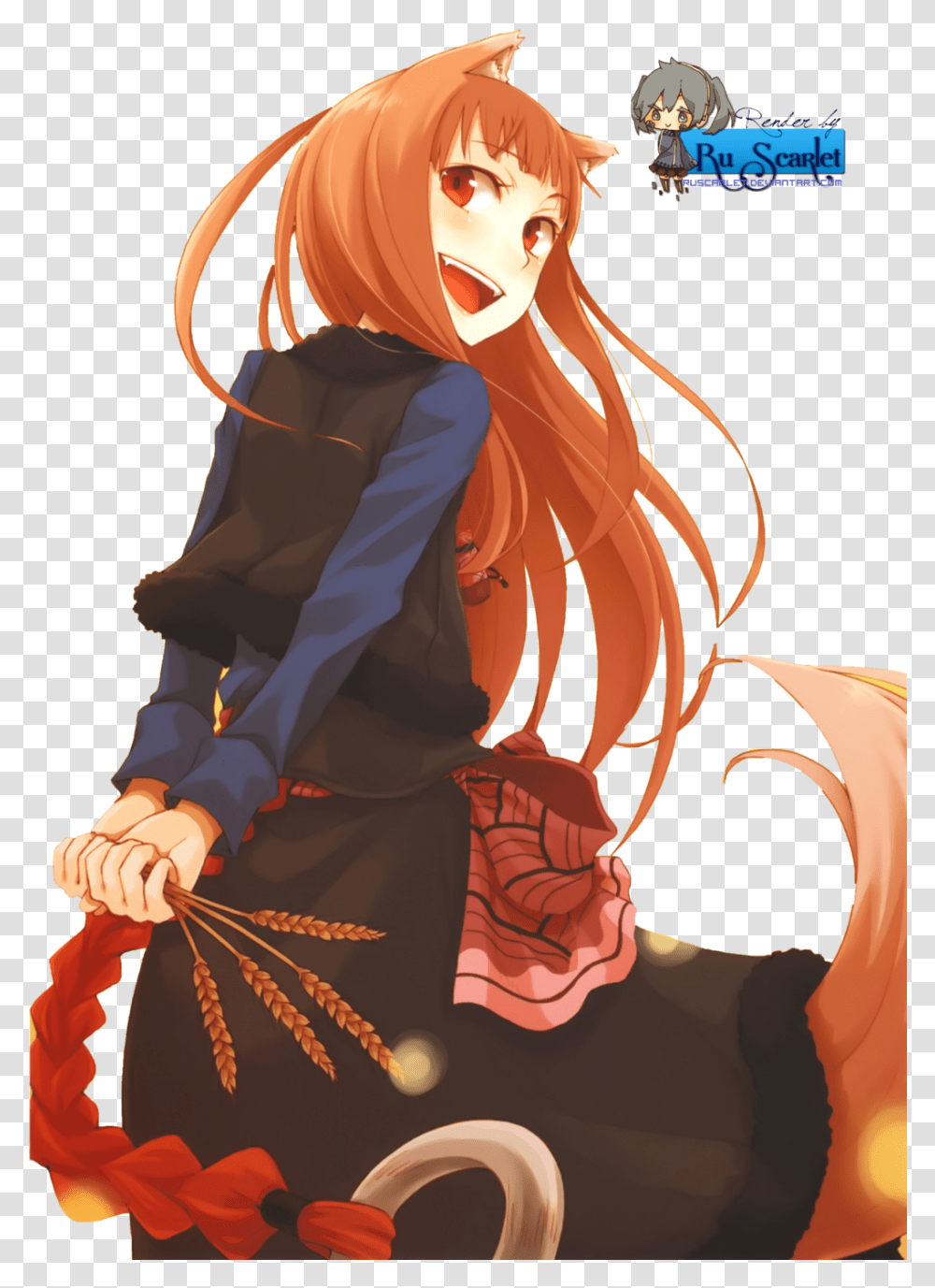 Spice And Wolf Hd Spice And Wolf Volume 4 Light Novel, Person, Human, Apparel Transparent Png