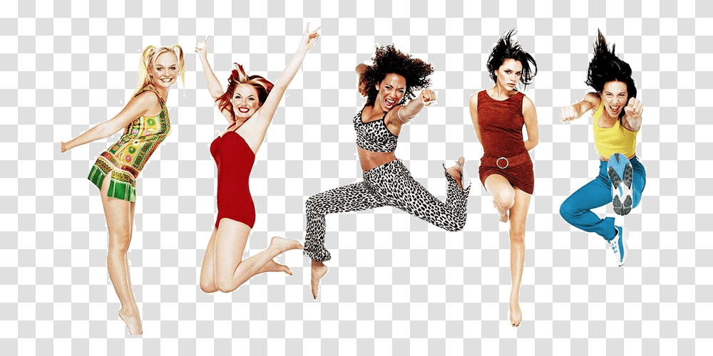 Spice Girls Jump, Dance Pose, Leisure Activities, Person, Human Transparent Png