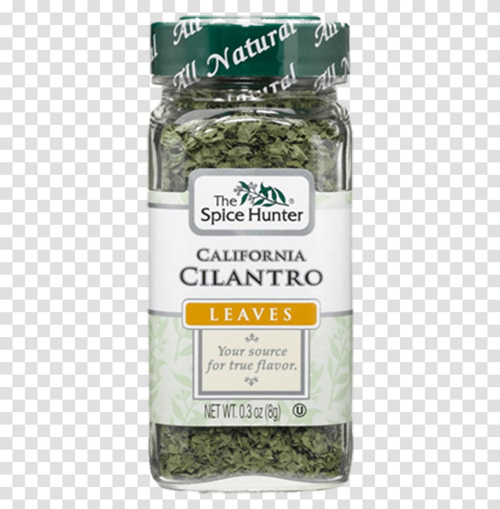 Spice Hunter California Cilantro Leaves Sage Dalmatian, Plant, Label, Food Transparent Png