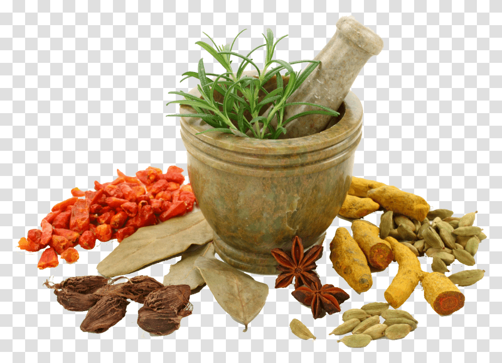 Spices Photo Herbal, Plant, Food, Vegetable, Potted Plant Transparent Png
