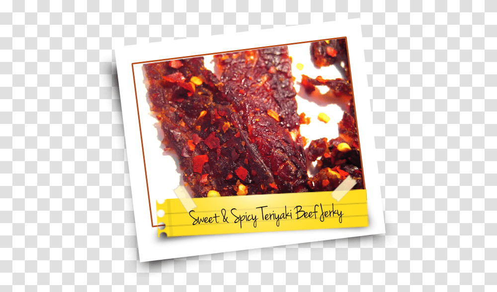 Spicy Beef Jerky, Paper, Poster, Advertisement, Food Transparent Png