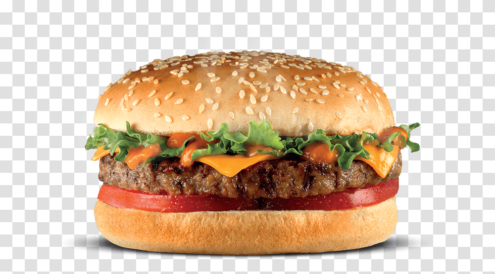 Spicy Chicken Fillet Burger, Food, Sesame, Seasoning Transparent Png
