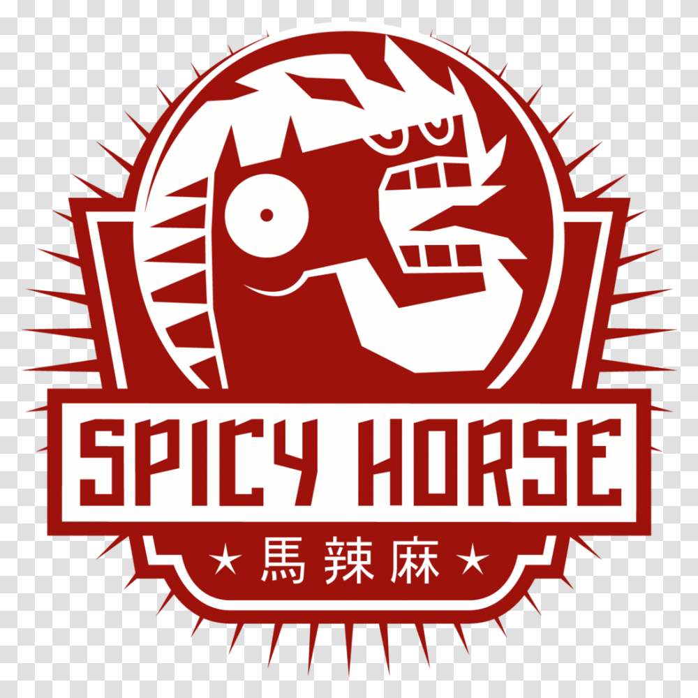Spicy Horse Logo Full Size Download Seekpng Game Studio Logos, Graphics, Art, Text, Symbol Transparent Png