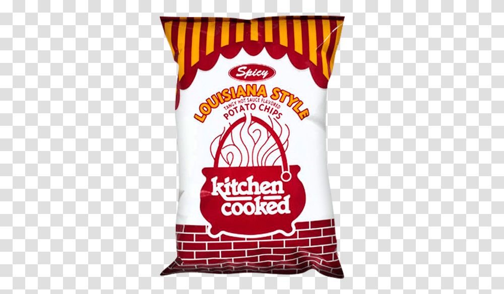 Spicy Louisiana Style Potato Chips Louisiana Style Chips, Flour, Powder, Food, Sweets Transparent Png