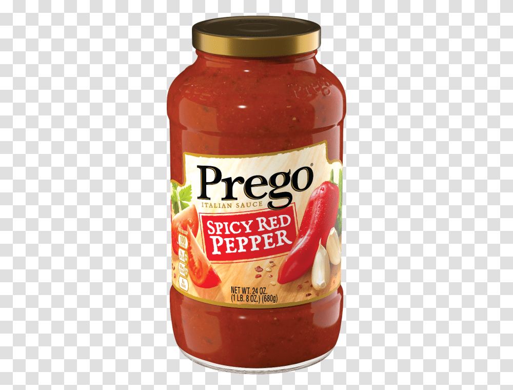 Spicy Red Pepper Pasta Sauce, Ketchup, Food, Relish, Pickle Transparent Png