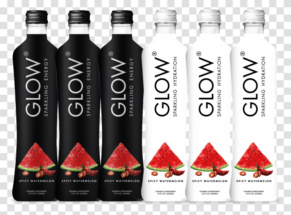 Spicy Watermelon Sparkling Water, Alcohol, Beverage, Bottle Transparent Png