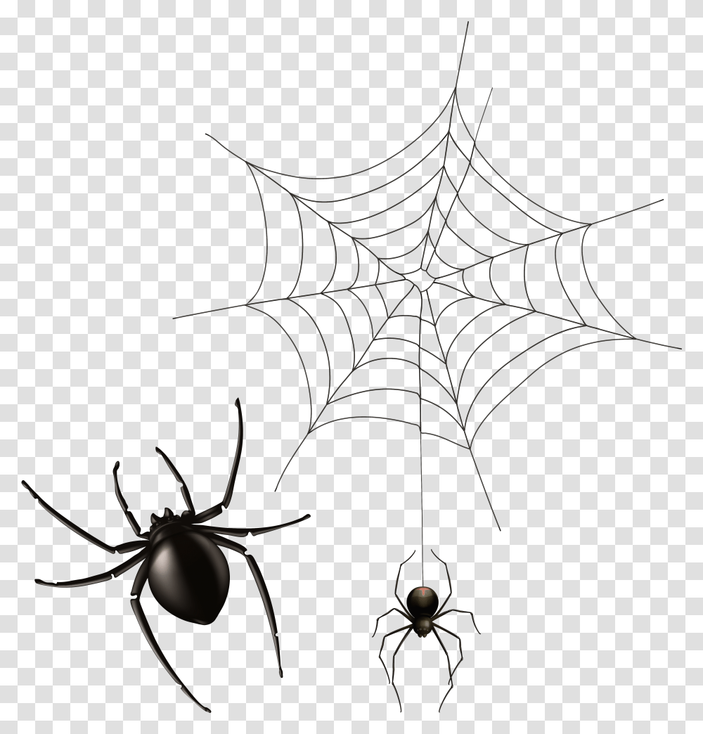 Spider And Cobweb Clipart Image Spider Web Clipart Transparent Png