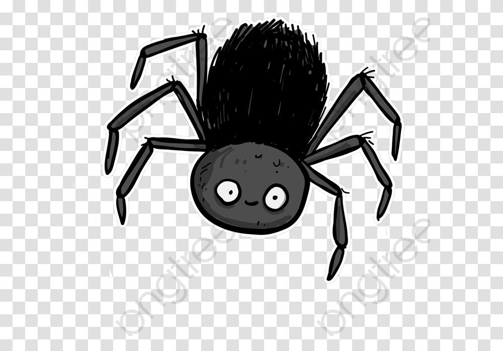 Spider Cartoon Incy Spider Background, Animal, Invertebrate, Insect, Arachnid Transparent Png