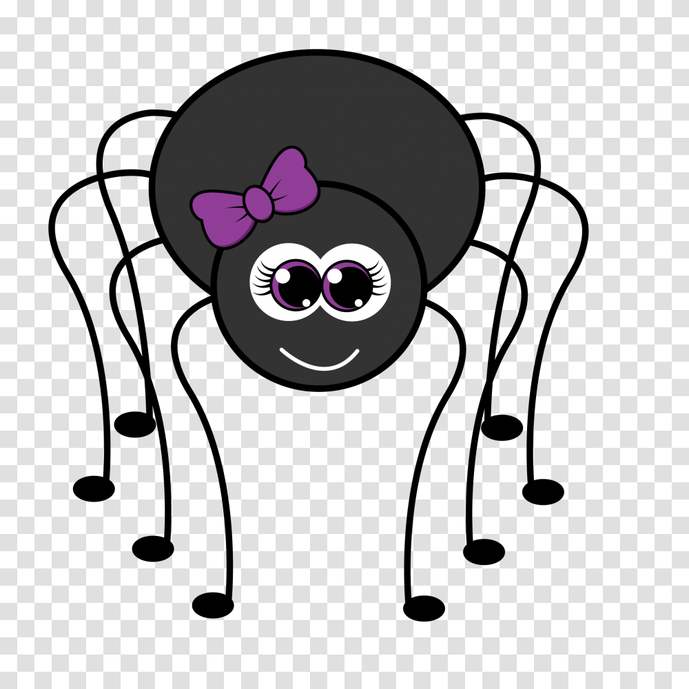 Spider Clipart Cute, Label, Head, Drawing Transparent Png