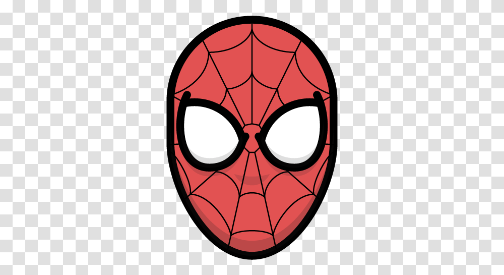 Spider Face Webbing Hero Comic Mask Super Hero Spider Miles Morales Cartoon Mask Transparent Png