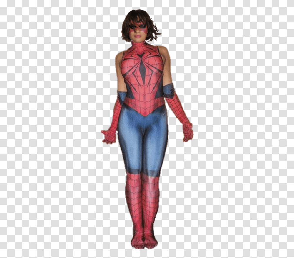 Spider Girl Ashley Barton, Costume, Apparel, Spandex Transparent Png