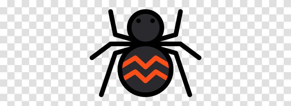 Spider Icon Of Colored Outline Style Available In Svg Halloween Bugs, Outdoors, Bowling, Light Transparent Png