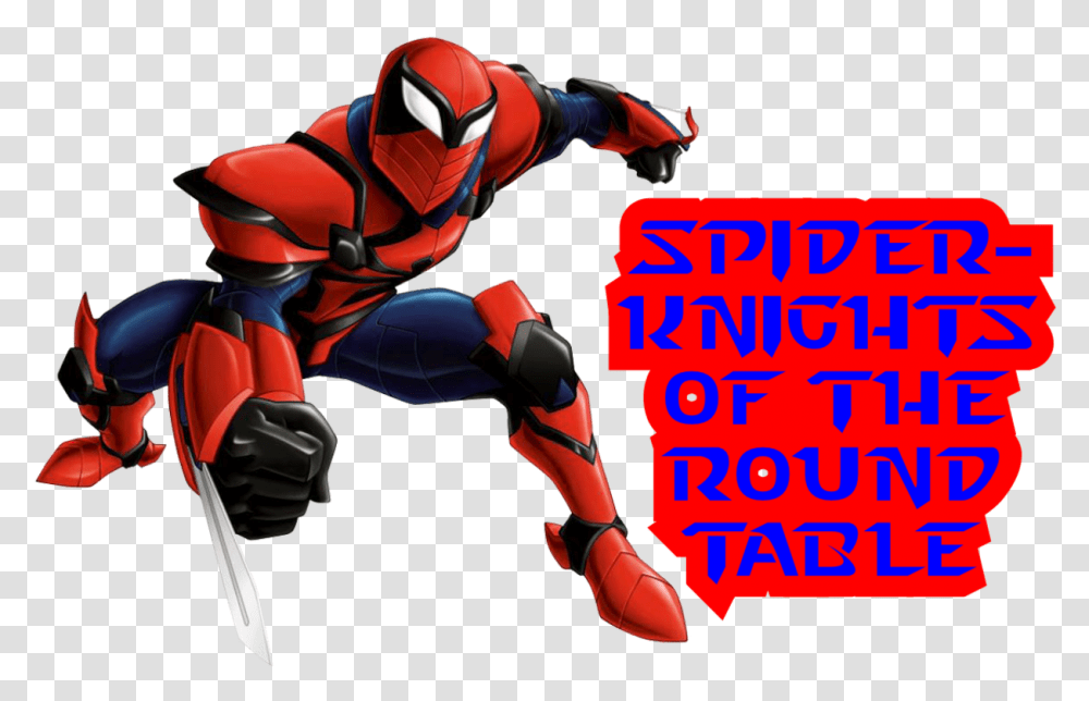 Spider Knights Of The Round Table Spiderman Miles Morales Chibi, Person, People Transparent Png
